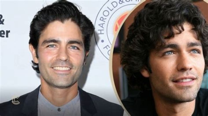 Adrian Grenier at his young age playing guitar.