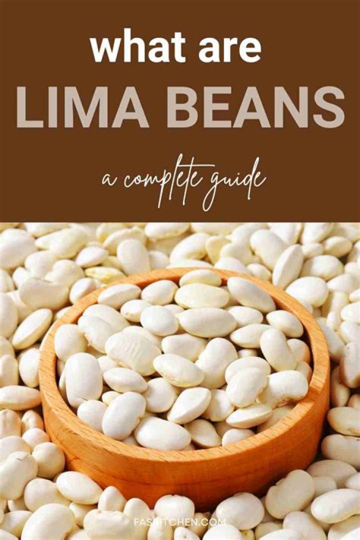 Are lima beans the same as soy beans?