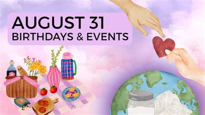 August 31 Birthdays By Profession