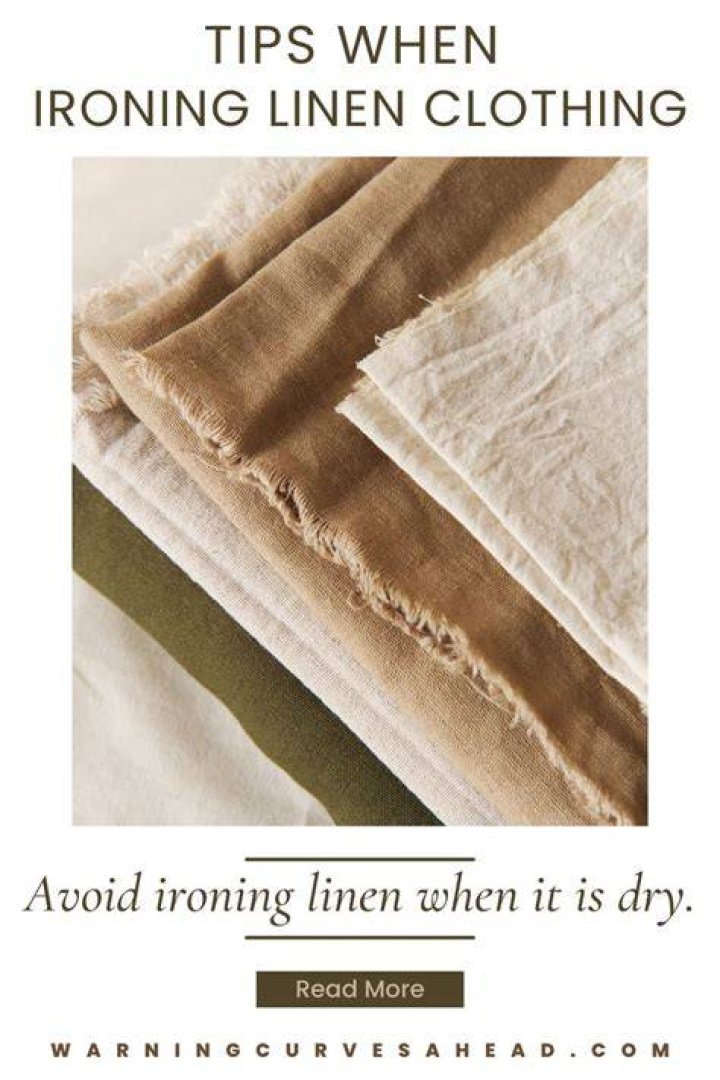 Can you iron linen jacket?