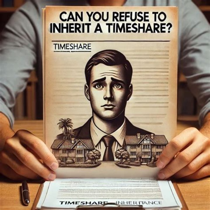 Can you refuse to inherit a timeshare?