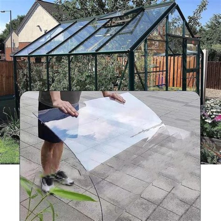 Can you use plastic wrap for a greenhouse?