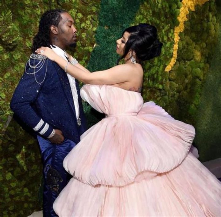cardi b offset wedding photo source ig iamcardib