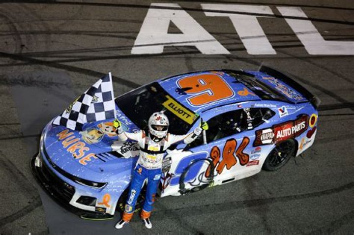 Chase Elliott's pet Blitz