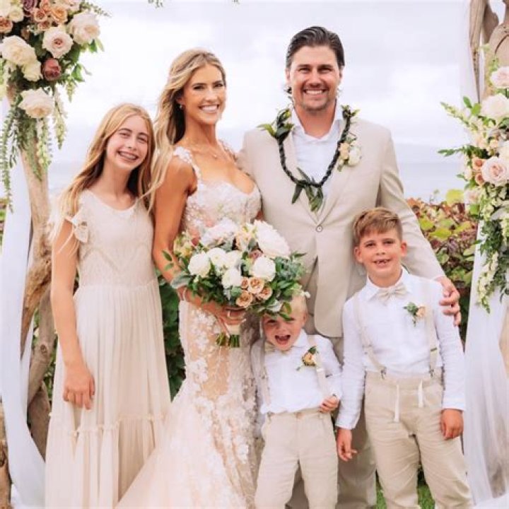 Christina Hall has been married three times.