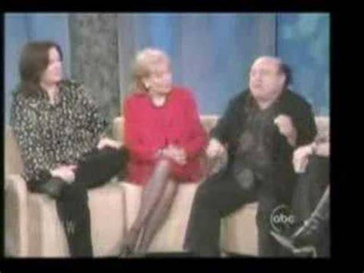 Danny Devito drunk, belching and inappropriate in 8am interview