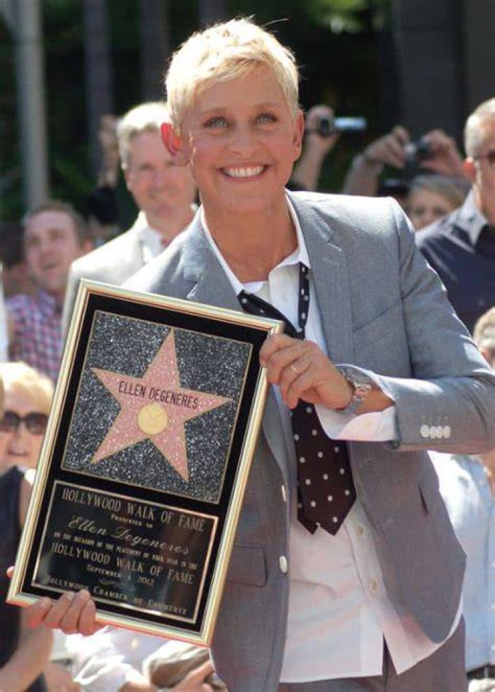 Ellen DeGeneres honored with Hall of Fame