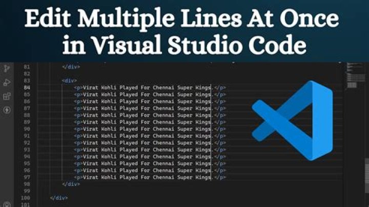 How do you count lines of code in Visual Studio code?