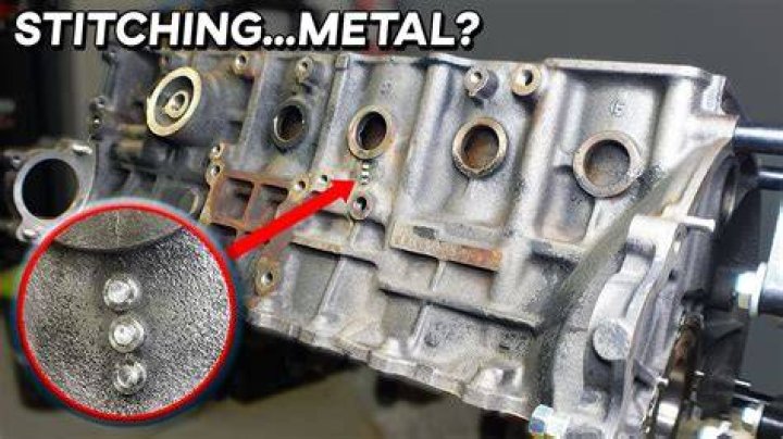 How does engine block crack?