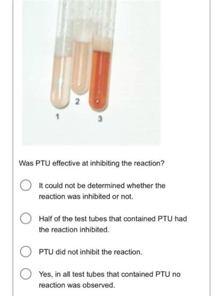 How does PTU inhibit catechol oxidase?