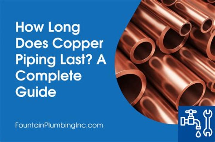 How long do copper pipes last underground?