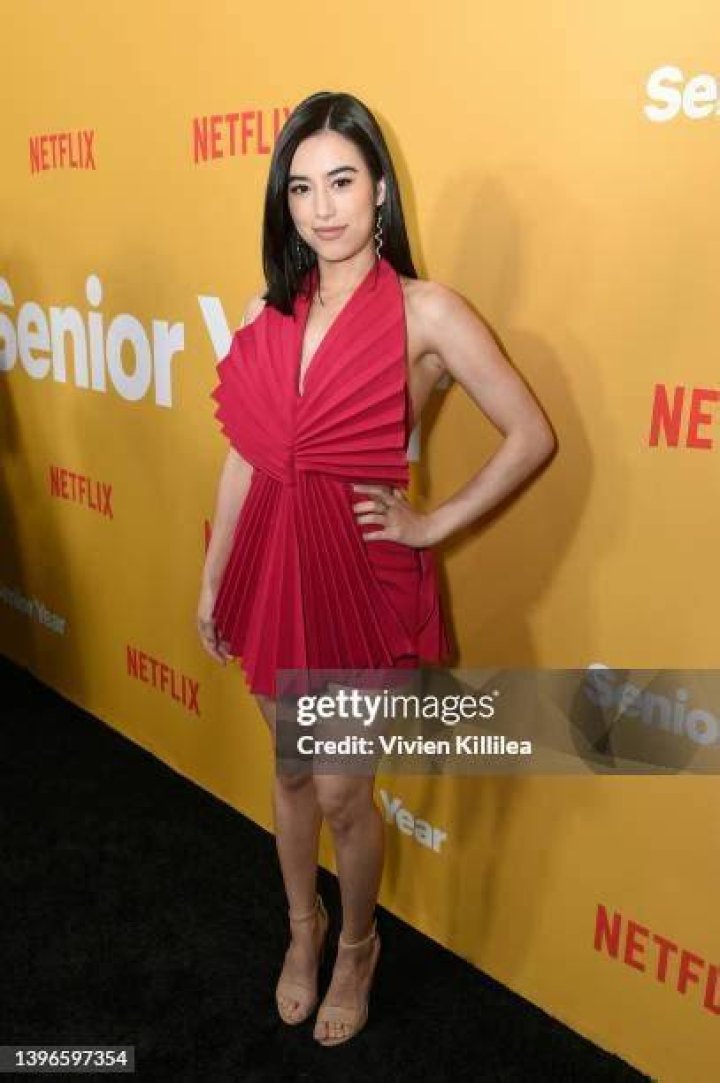 Jade Bender at Senior Year screening