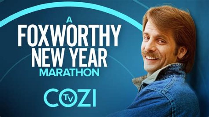 Jeff Foxworthy on a television, "The Jeff Foxworthy Show."