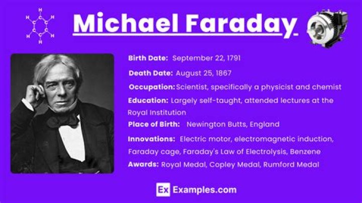 Michael Faraday - Trivia, Family, Bio