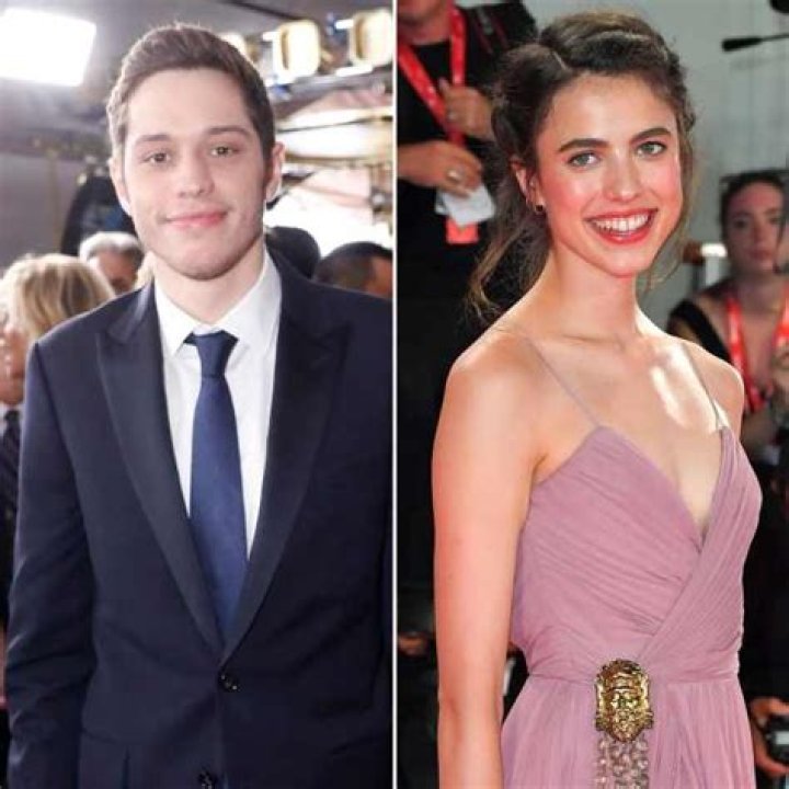 Pete Davidson and Margaret Qualley hold hands while out for a stroll in Venice