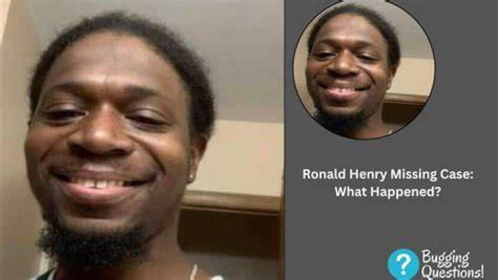 Ronald Henry Missing