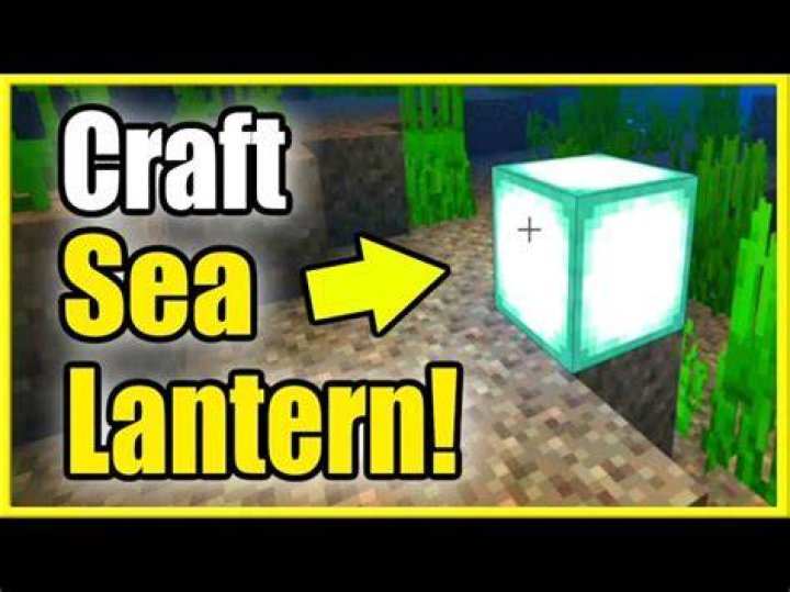 Sea Lantern in Minecraft