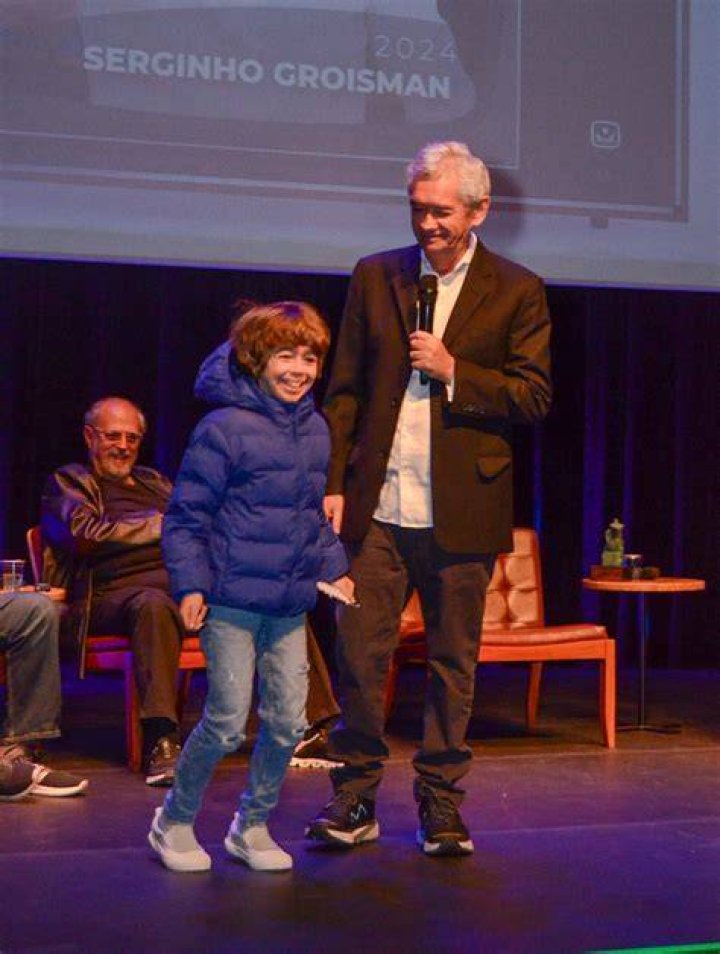 Serginho Groisman Filho Idade son