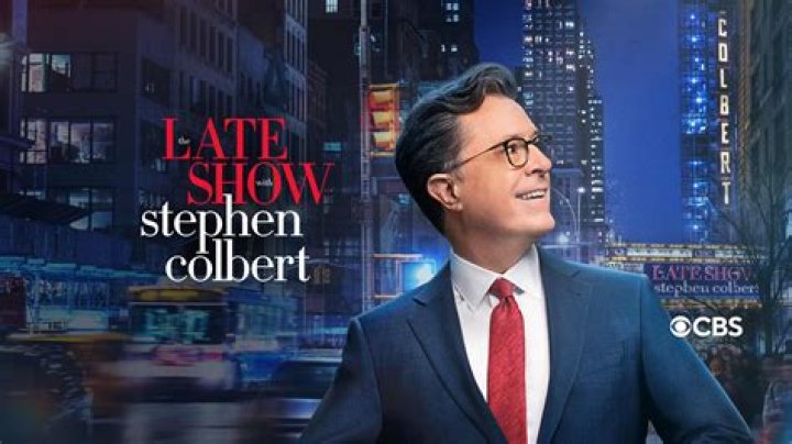 The Late Show with Stephen Colbert and guest Matt Damon during Monday's April 1, 2024 show.