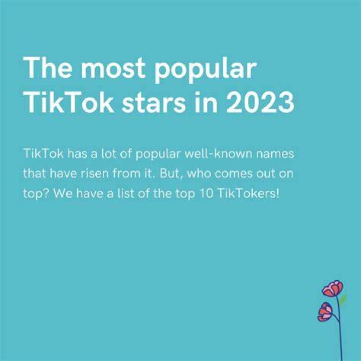TikTok Stars Born August 3