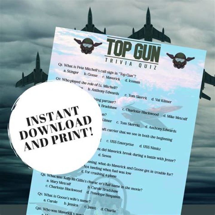 Top Gun - Cast, Ages, Trivia