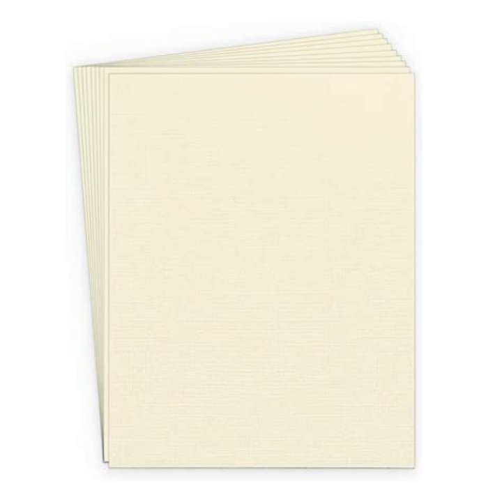 What is linen cardstock?
