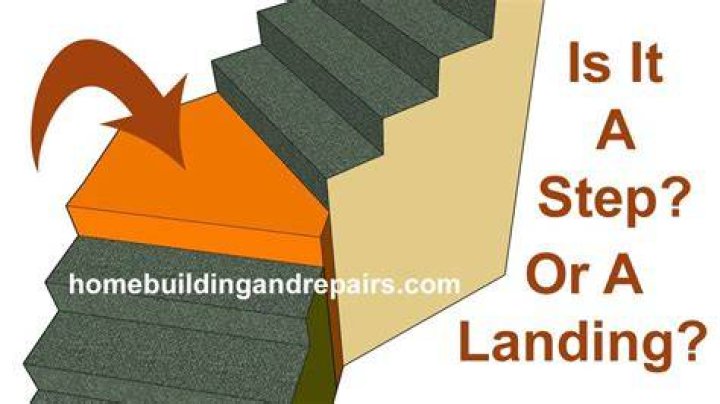 What is the difference between a stair and a step?