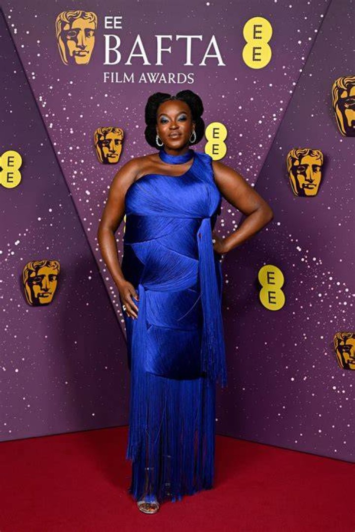 Wunmi Mosaku in Alberta Ferretti at the BAFTAs: perfection